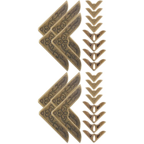 Metal book corner guards - corner,