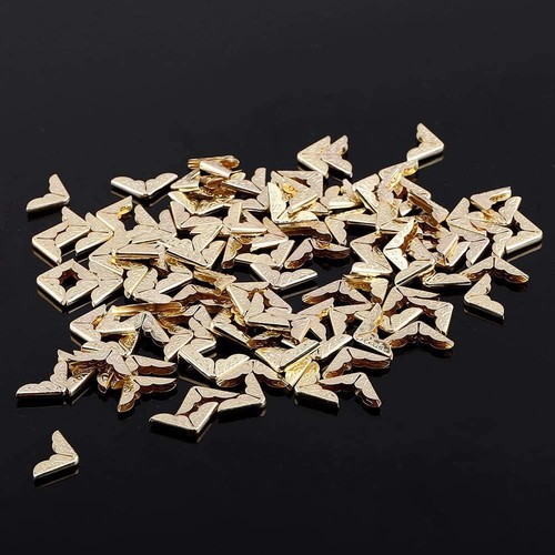 Golden tone vintage metal - golden,