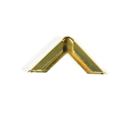 20pcs brass book corners - brass,