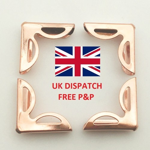 Rose gold metal book - rose, corners