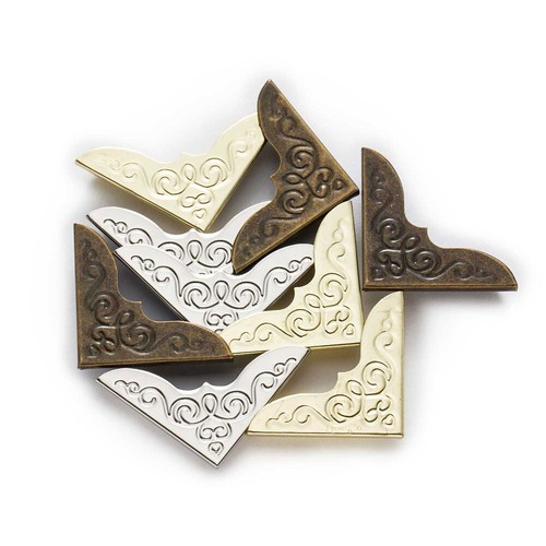 48pcs metal book corner - book,